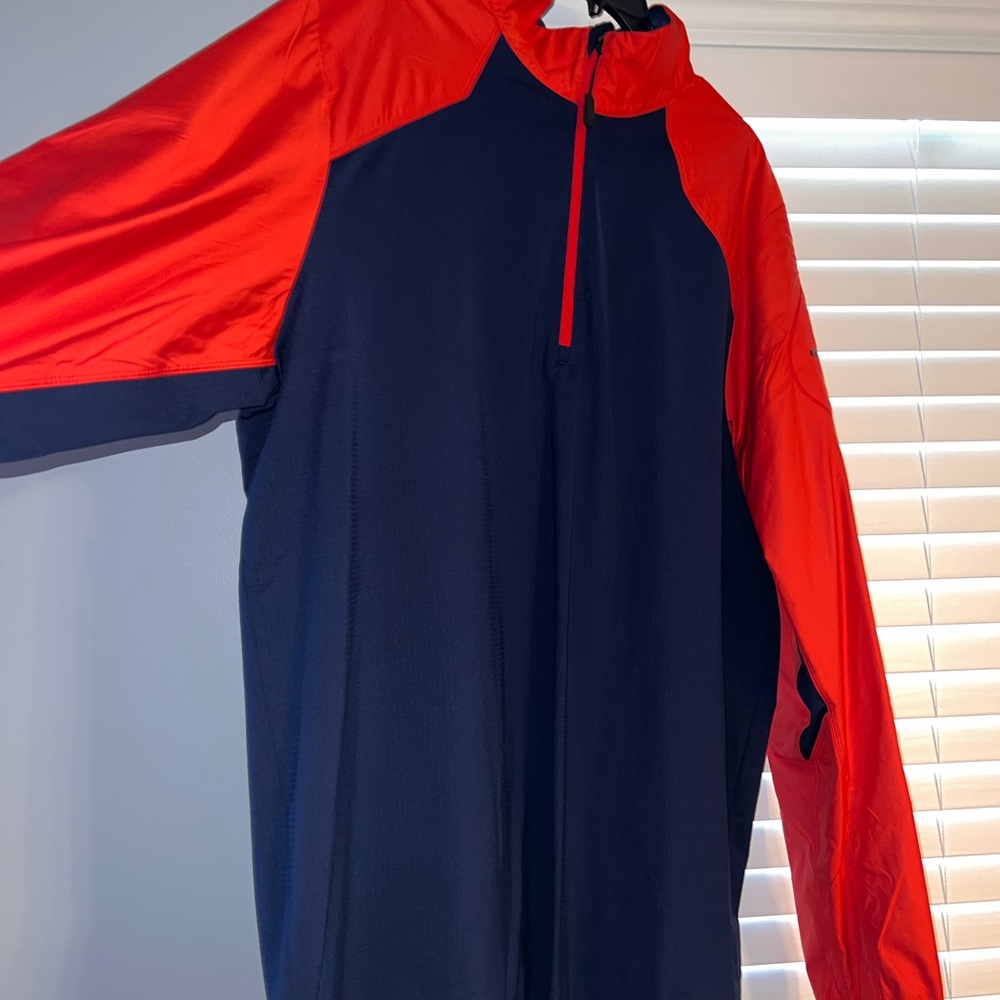 NIKE Pullover Red Navy